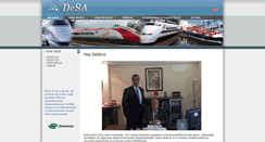 Desktop Screenshot of desa-trade.com